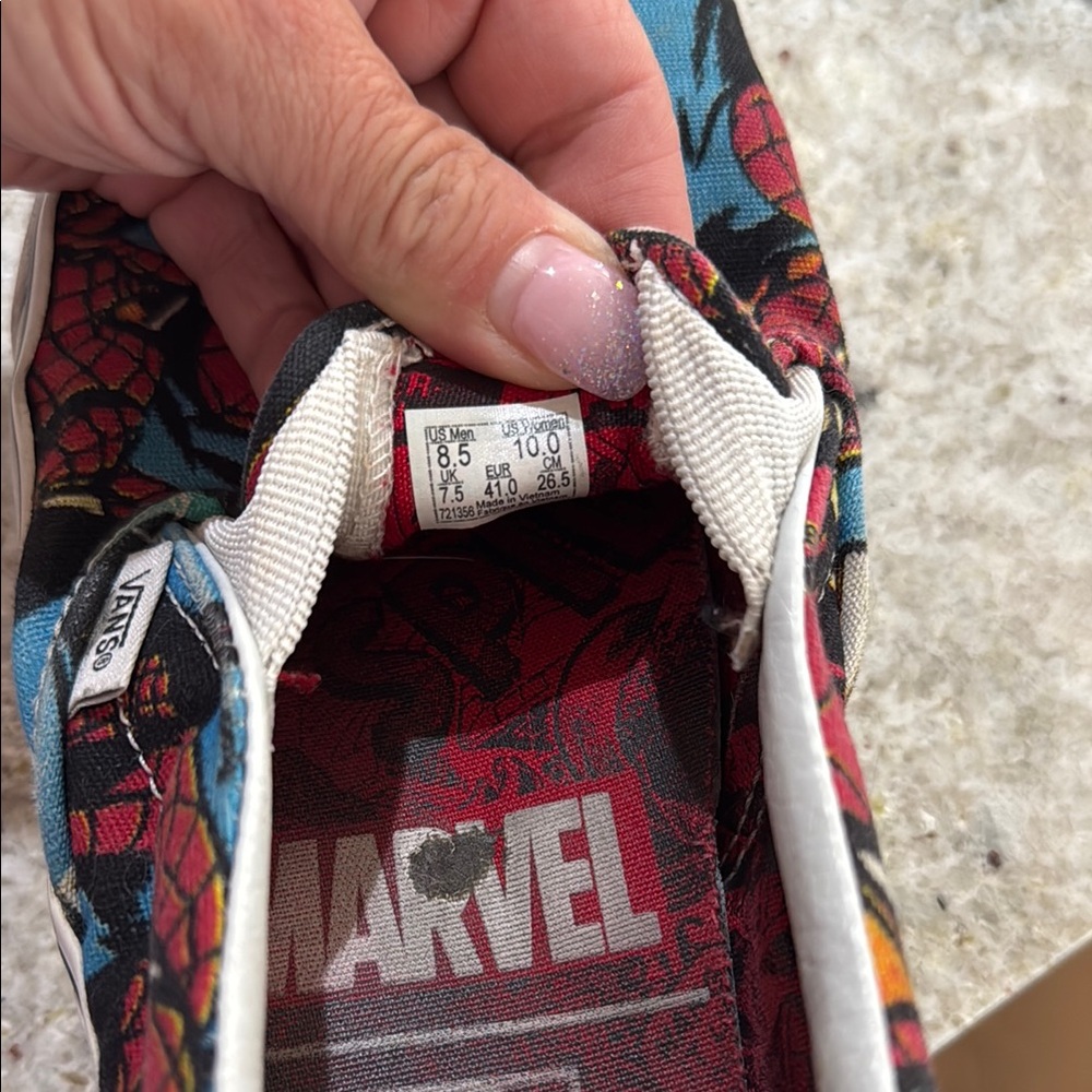 Marvel Spider-Man Slip-On Shoes - Picture 6 of 7